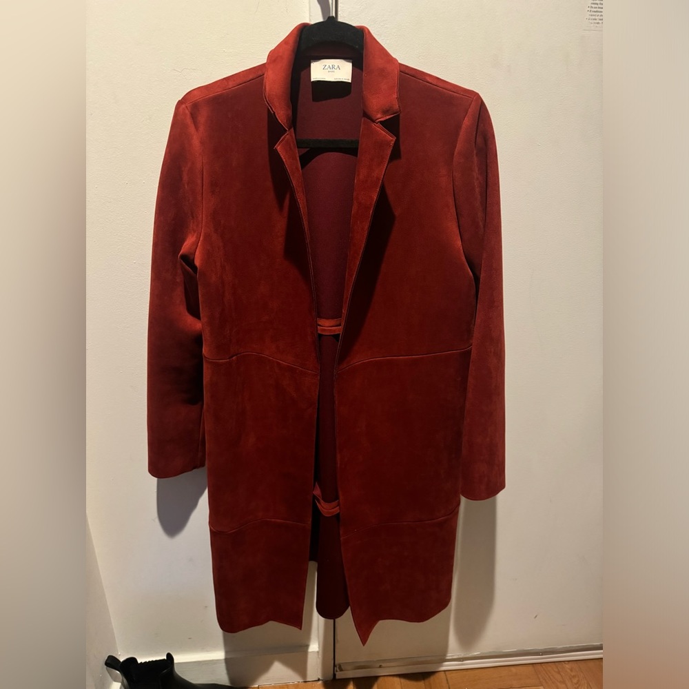 Beautiful suede light fall/ spring jacket
